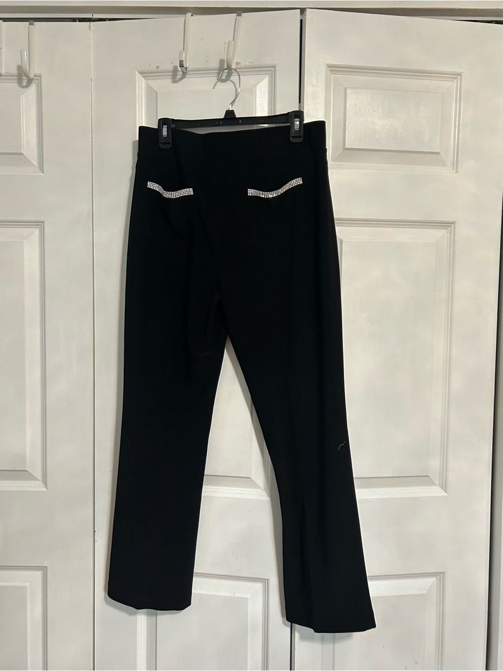 Joseph Ribkoff Black Straight-Leg Dress Trousers - Classic Workwear